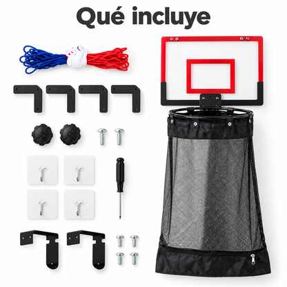Qué incluye la canasta para ropa DUNKITO